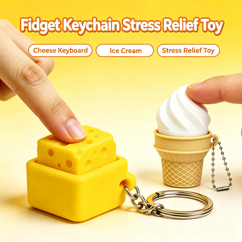 3D Printing Yourself - 3D Printed Fidget Clicker Keychain Mini