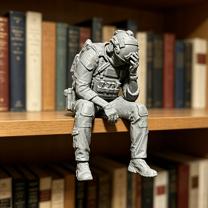 3D Printed Mini Sitting Tired  - 3D Printing Action Figure recension och pris