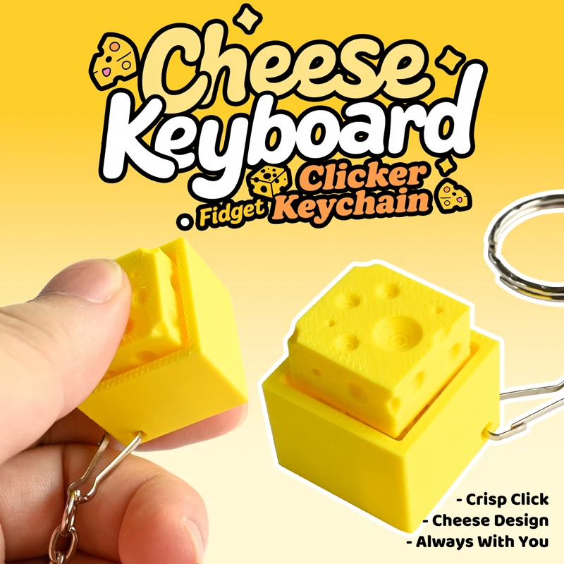 3D Printed Fidget Clicker Keyc - 3D Printing Yourself recension och pris