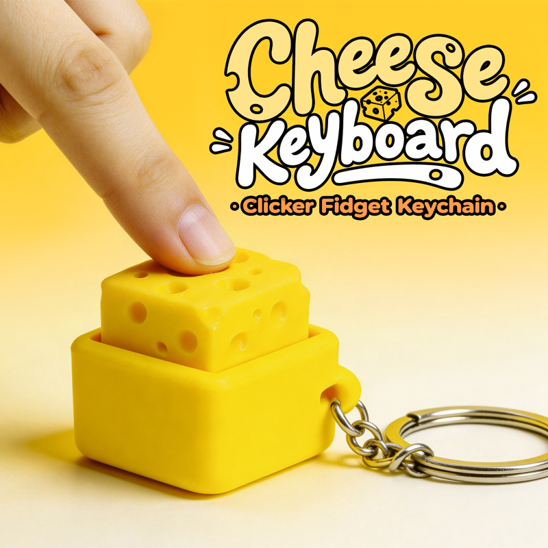 3D Printed Fidget Clicker Keyc - 3D Printing Yourself recension och pris