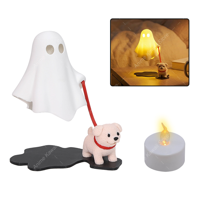 3D Printed Ghost With Dog Orna - 3D Printing Ghosting recension och pris