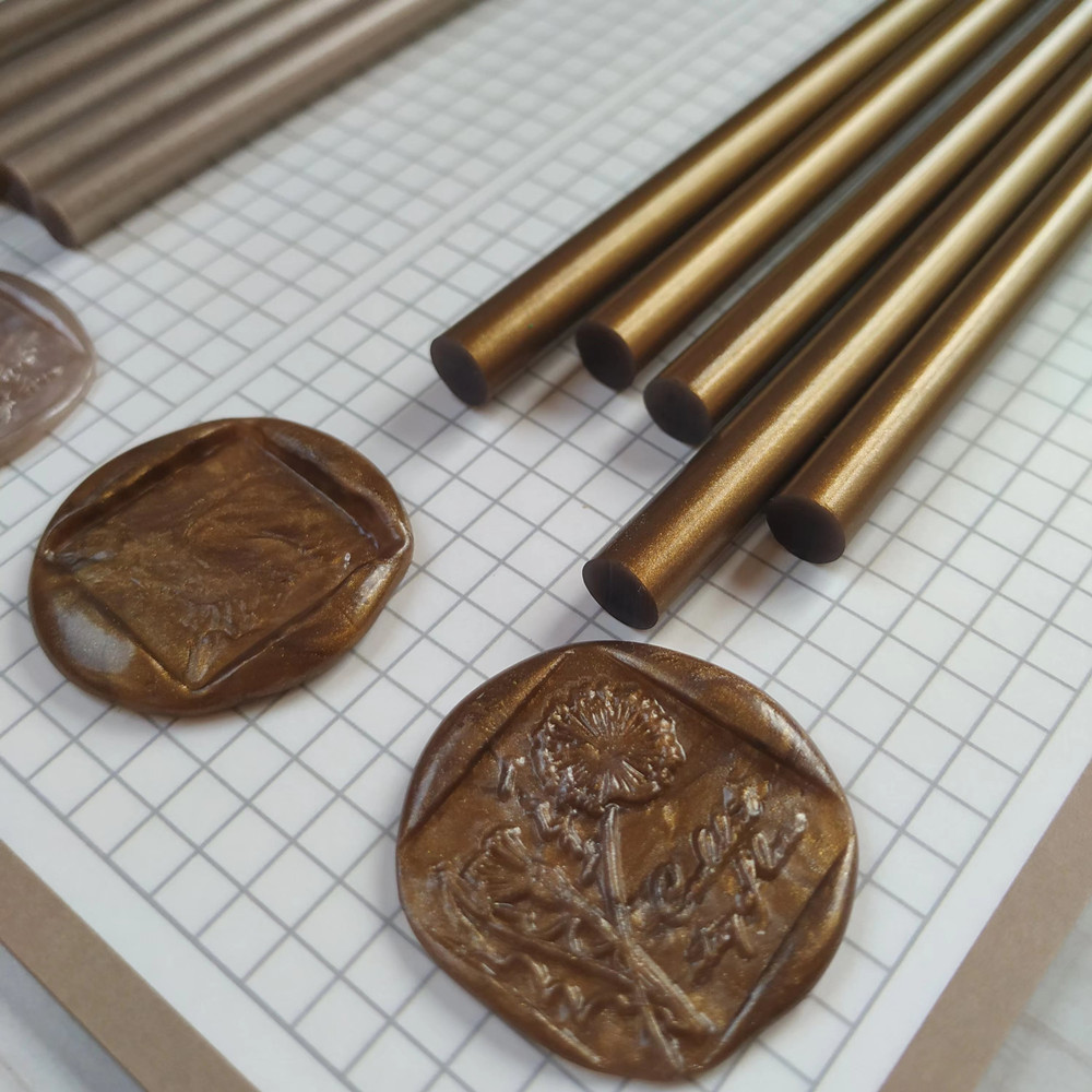 20Pcs/Lot Bronze Hot melt glue - 3D Printing Glue Stick recension och pris