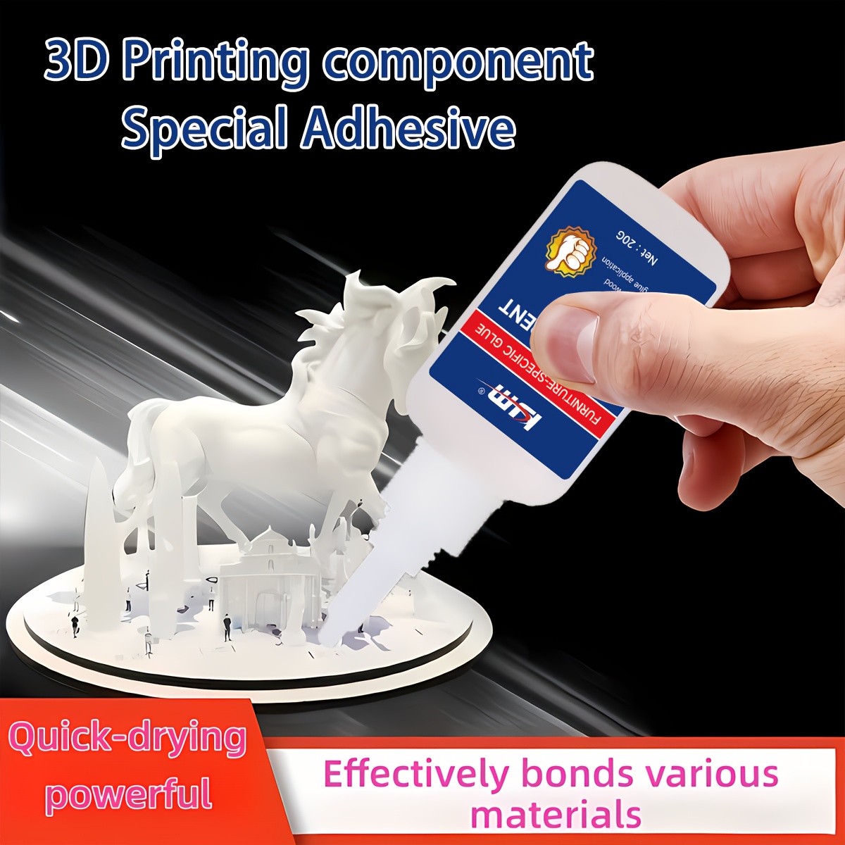 Quick Dry Transparent Special  - 3D Printing Glue Stick recension och pris