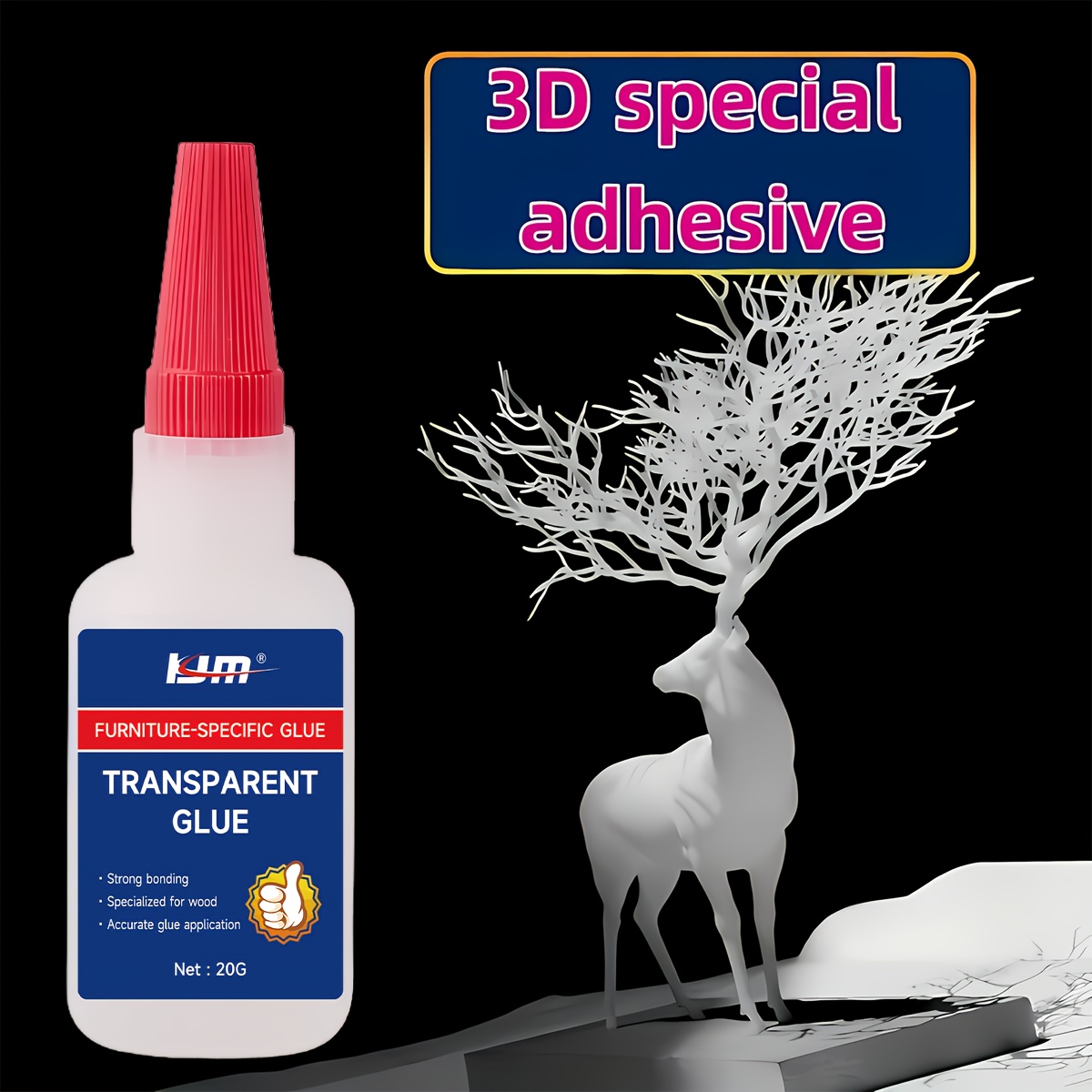 Quick Dry Transparent Special  - 3D Printing Glue Stick recension och pris