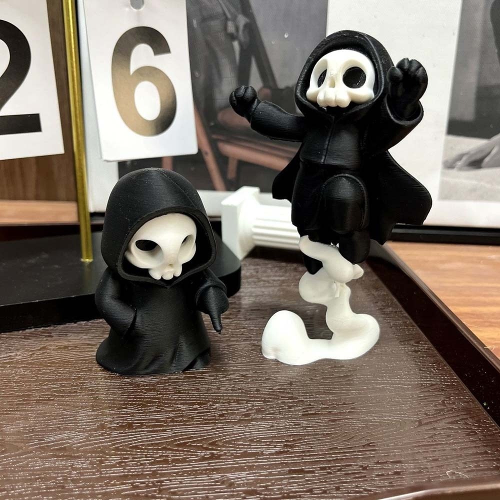 Ghost Desk Statue PLA Skeleton - 3D Printing Ghosting recension och pris