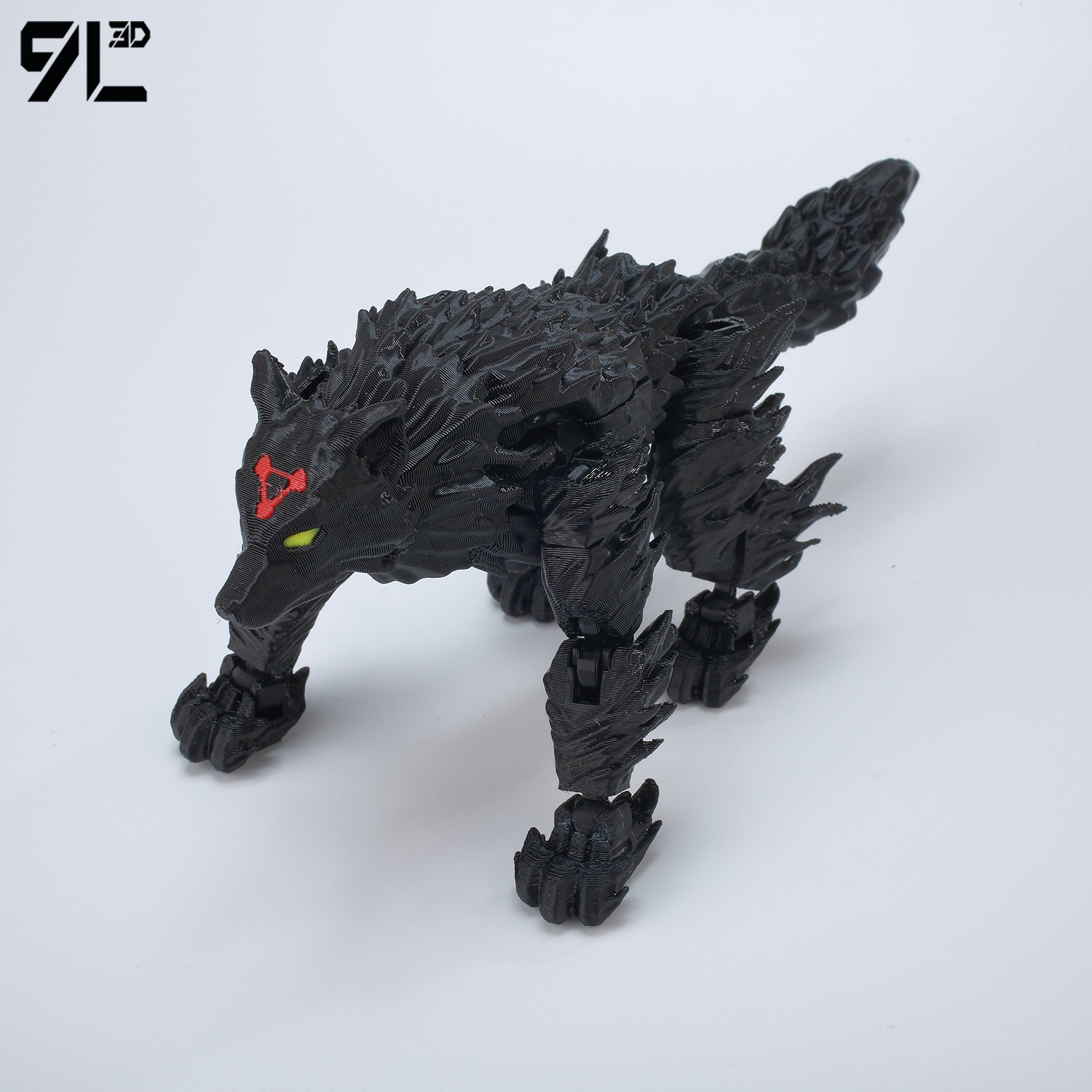 9L3D Lucky13 Dummy13  Form Act - 3D Printing Action Figure recension och pris