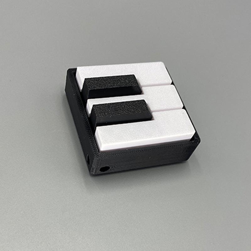 Press-Type 3D Printed PLA Pian - 3D Printing Fidget Toys recension och pris