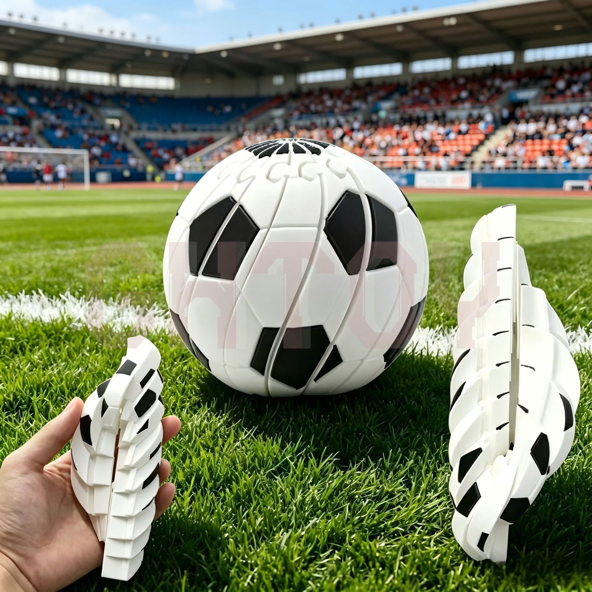 3D Printed Transforming Soccer - 3D Printing Fidget Toys recension och pris
