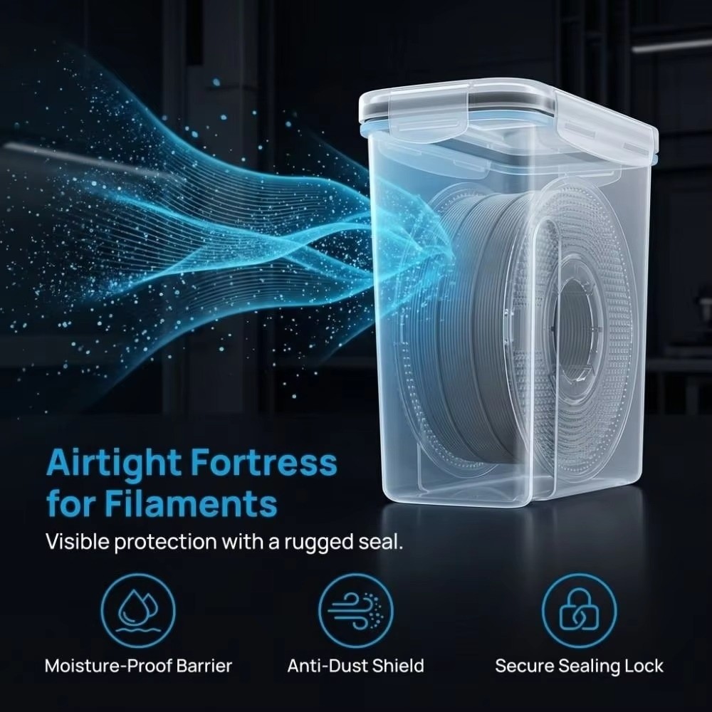 Transparent Filament Container - 3D Printing For Medical recension och pris