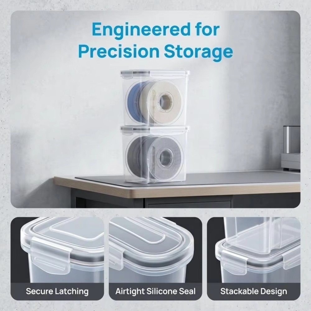 Transparent Filament Container - 3D Printing For Medical recension och pris