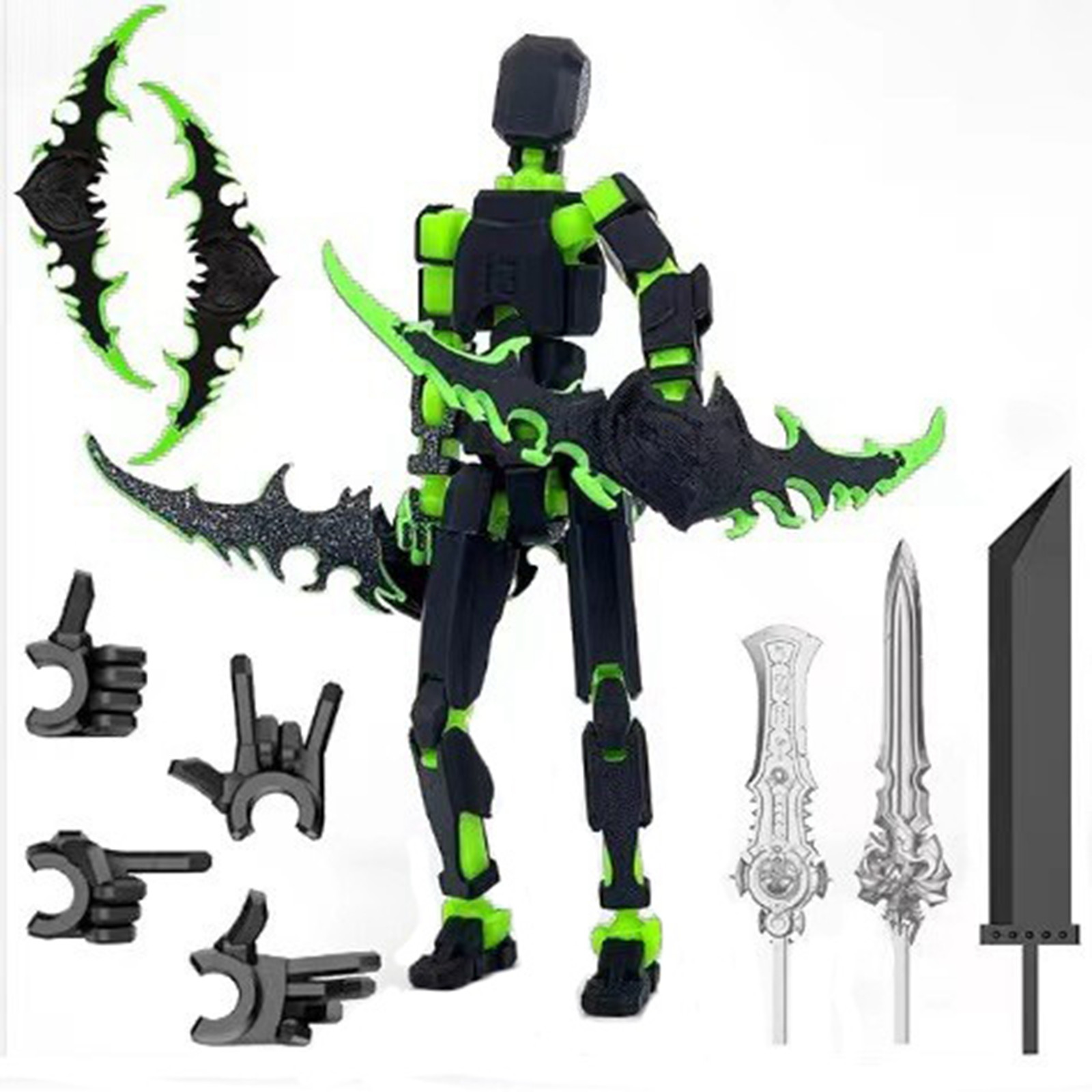 Titan 13 With Wings Figure Toy - 3D Printing Action Figure recension och pris