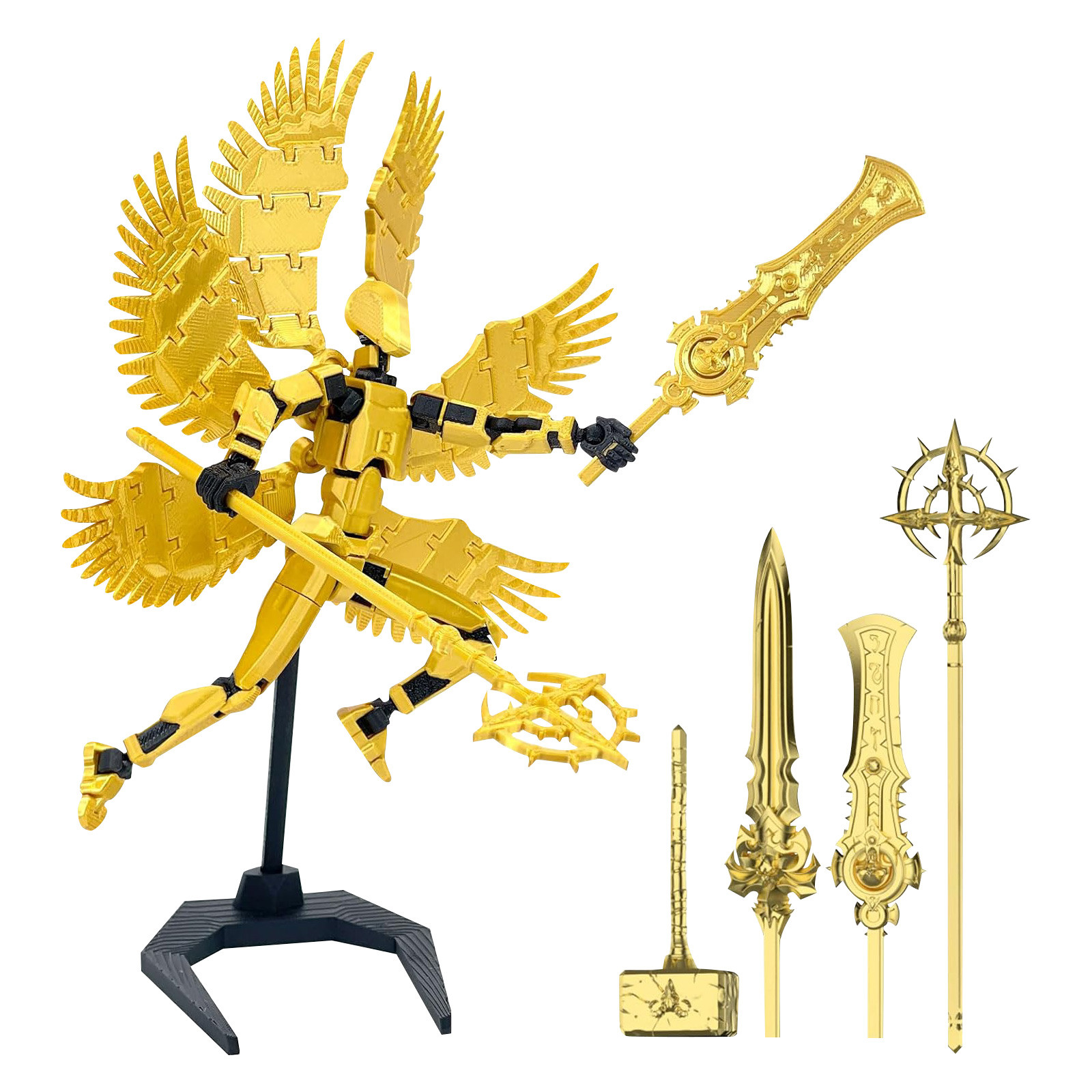 Titan 13 With Wings Figure Toy - 3D Printing Action Figure recension och pris