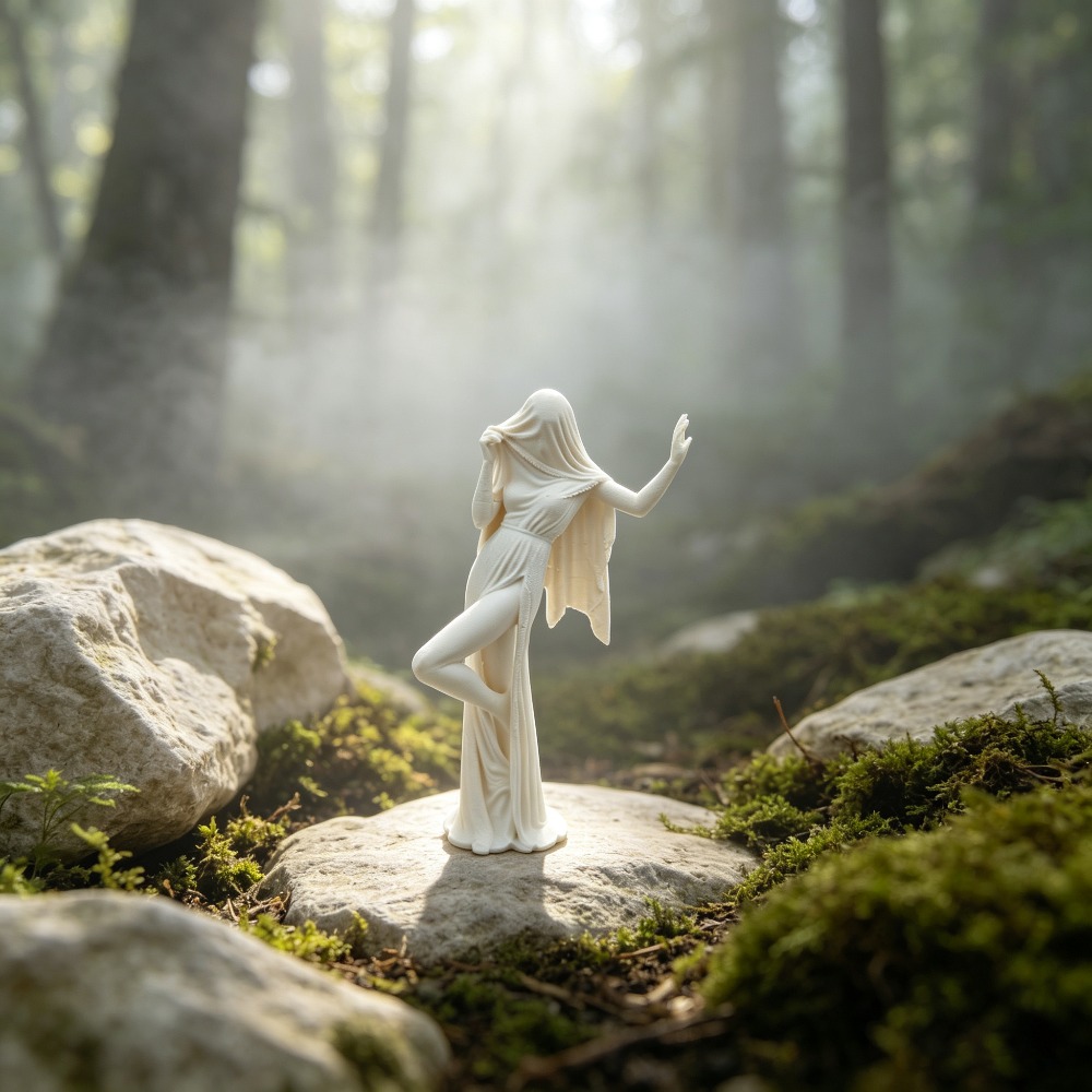 Mystery Dancing Ghost Lady Fig - 3D Printing Ghosting recension och pris