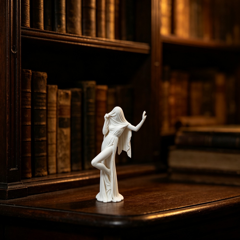 Mystery Dancing Ghost Lady Fig - 3D Printing Ghosting recension och pris