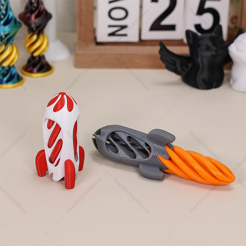 3D Printed Spiral Cone Toy Min - 3D Printing Ghosting recension och pris