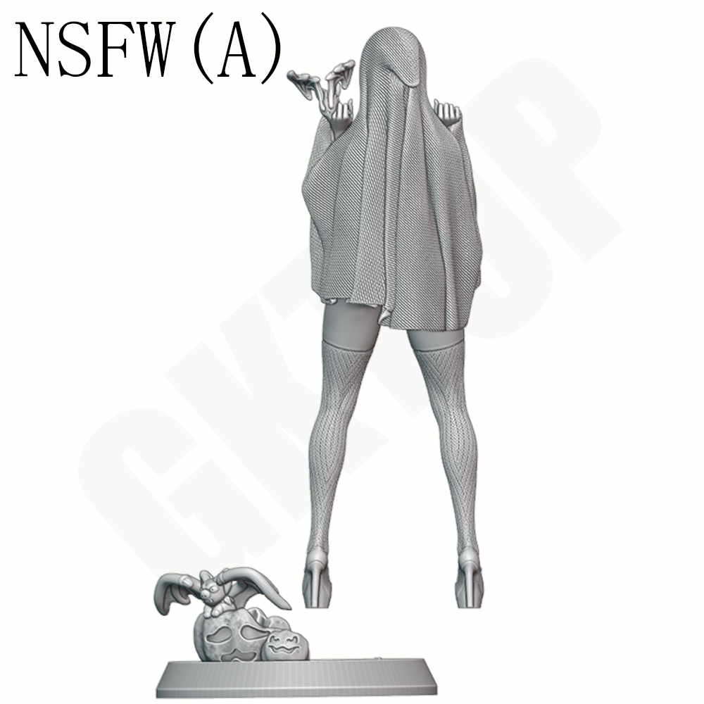 Halloween Ghost Lady 1/24 Scal - 3D Printing Ghosting recension och pris