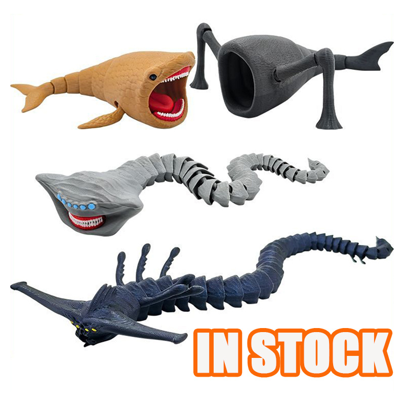 1/4pcs 3D Printing Sea Eater A - 3D Printing Action Figure recension och pris