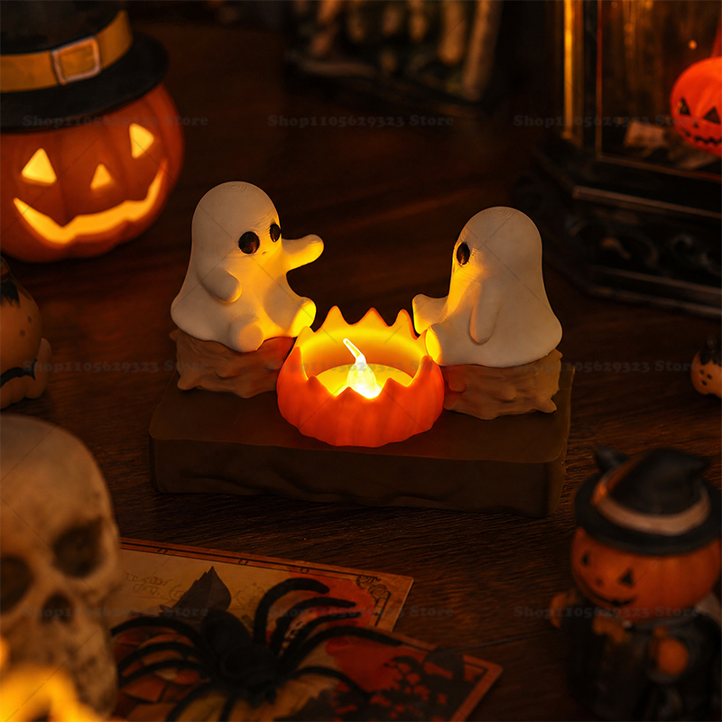 3D Printed Ghost Campfire Teal - 3D Printing Ghosting recension och pris