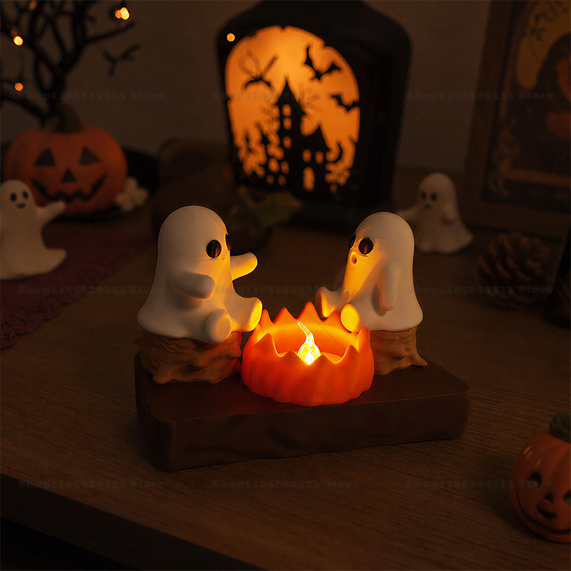 3D Printed Ghost Campfire Teal - 3D Printing Ghosting recension och pris