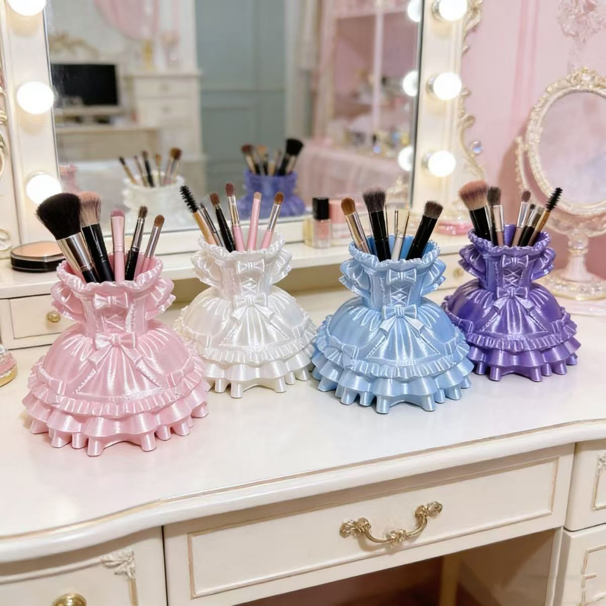 Princess Dress Makeup Brush Ho - 3D Printing Grip recension och pris