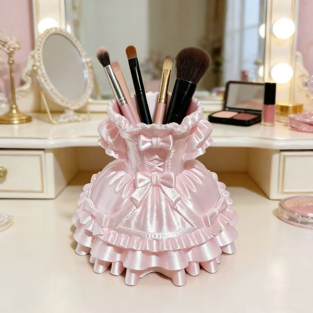 Princess Dress Makeup Brush Ho - 3D Printing Grip recension och pris