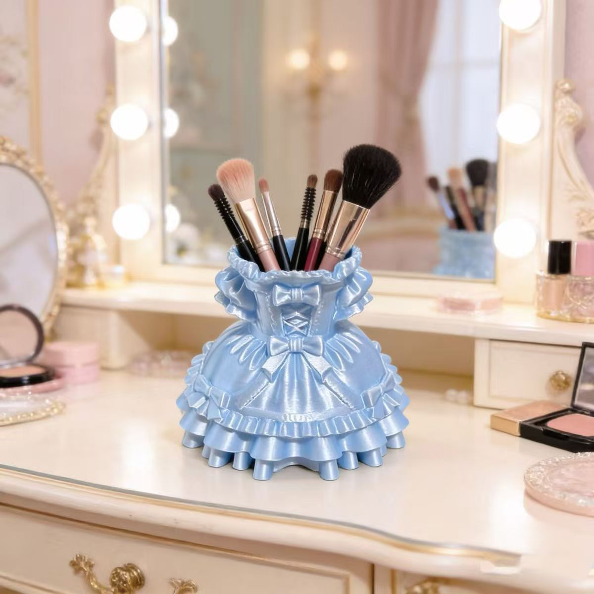 Princess Dress Makeup Brush Ho - 3D Printing Grip recension och pris