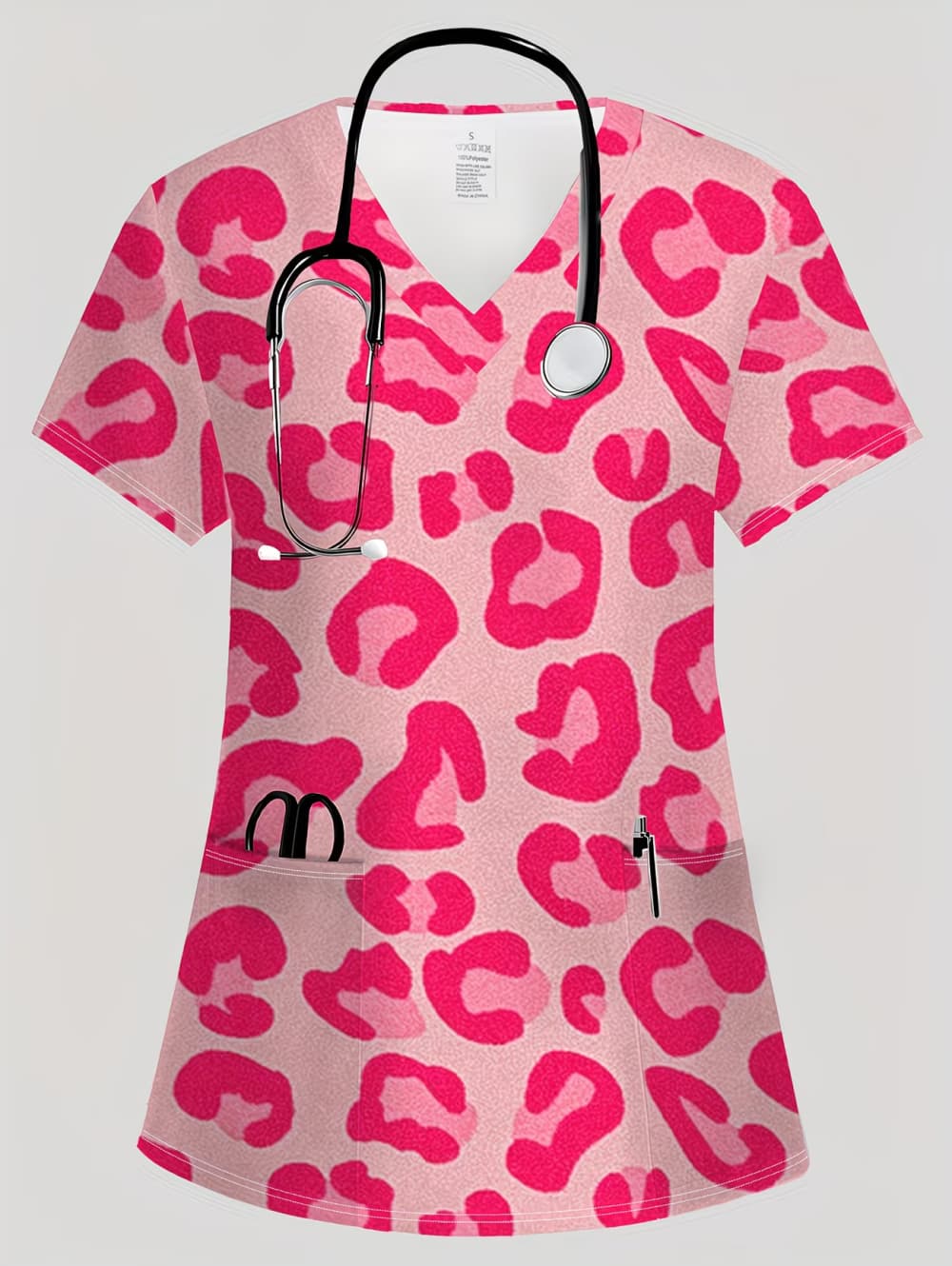 Women's T-Shirt Leopard 3D Pri - 3D Printing For Medical recension och pris