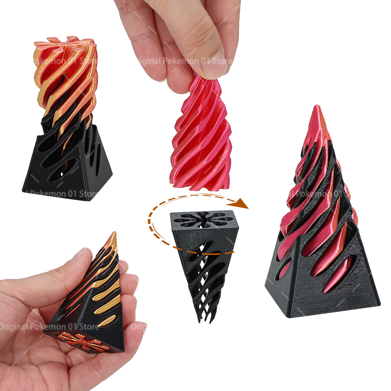 3D Printed Spiral Cone Fidget  - 3D Printing Ghosting recension och pris