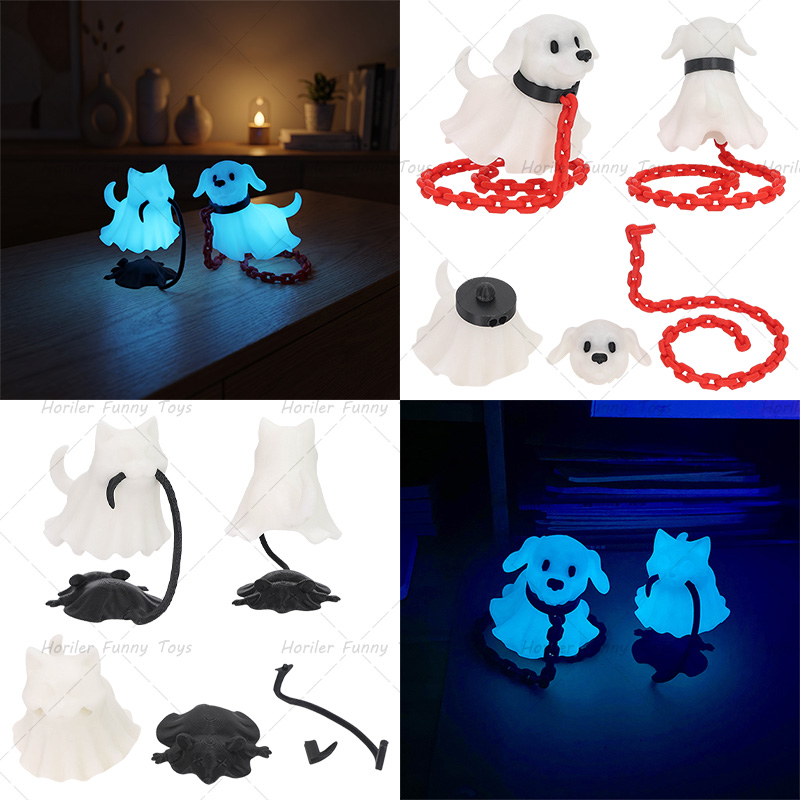 3D Printed Ghost Cat Ornament  - 3D Printing Ghosting recension och pris