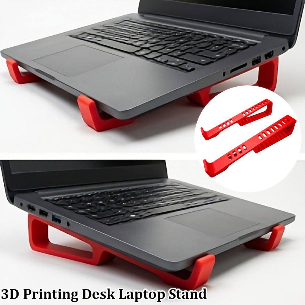 2pcs Universal Portable Desk L - 3D Printing Laptop Stand recension och pris